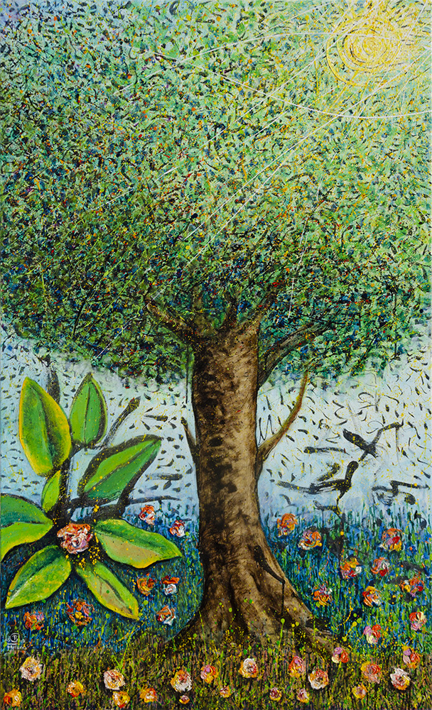 Arbol Inmigrante, by Rafael Gallardo