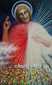 Merciful Christ by Rafael Gallardo