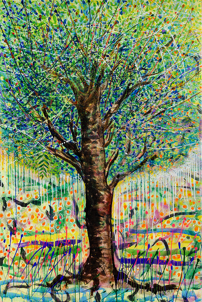 Raining Tree by Rafael Gallardo