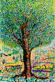 Raining Tree by Rafael Gallardo