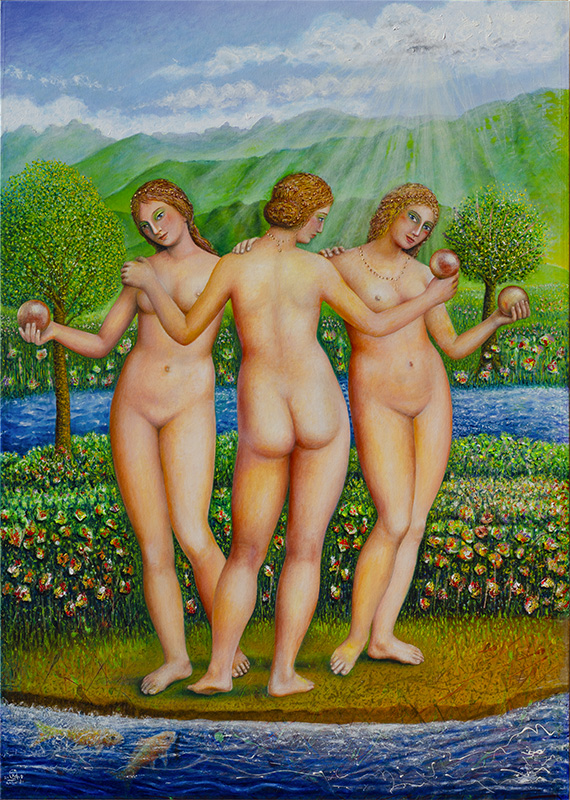 The Three Graces by Rafael Gallardo