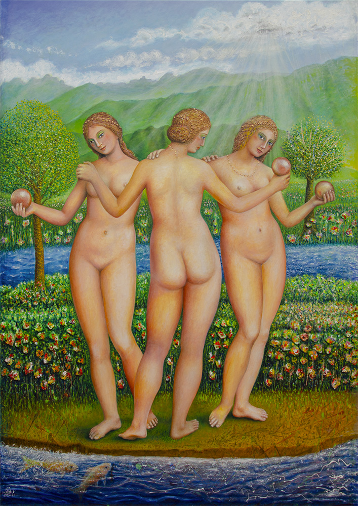 Three Graces, by Rafael Gallardo